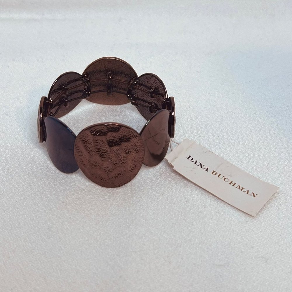 Dana Buchman Bronze Tone Stretch Bracelet